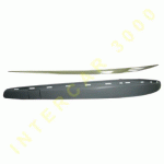STRIP IN FRONT BUMPER LEFT PRIMED WITH NICKEL ELEGANCE/AVANTGARD MERCEDES E-CLASS W211 02-09 