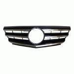 GRILL PLASTIC NIKEL WITH BLACK STRIPS MERCEDES A-CLASS W169 08-12 