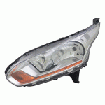 HEAD LAMP LEFT ELECTRICAL CHROME/AMBER (TYC) FORD TRANSIT CONNECT 13-