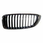 GRILL LEFT PLASTIC (CHROME-BLACK)(LUXURY LINE) BMW 4 series F32/F33/F36 14-