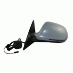 DOOR MIRROR LEFT ELECTRICAL PRIMED WITH HEATER AND INDICATOR AND LANE ASSIST FUNCTION 8 PIN AUDI A6 08-11
