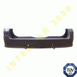 REAR BUMPER PRIMED WITH HOLES AND REINFORCEMENT FOR PARK DISTANCE CONTROL COMBI WITH TUV OPEL ASTRA H 04-07 