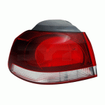 TAIL LAMP LEFT OUTER SMOKED TYPE HELLA GTI/GT H/B VW GOLF VI 08-13