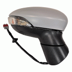 DOOR MIRROR RIGHT ELECTRICAL PRIMED WITH HEATER AND INDICATO FOLDABLE (A QUALITY) FORD FIESTA 13-17
