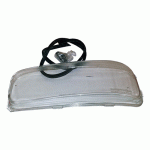 GLASS LEFT FOR HEAD LAMP MERCEDES ATEGO 04-