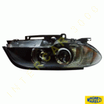 HEAD LAMP RIGHT BLACK WITH WHITE INDICATOR MAGNETI MARELLI 2H7 03- BMW 3 series E46 COUPE/CABRIOLET 98-06