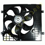 FAN WITH MOTOR FOR COOLING RADIATOR 350 mm PETROL/DIESEL SKODA OCTAVIA 97-04 