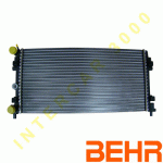 РАДИАТОР ВОДЕН 650x340 1.2/1.4/1.6i (12V/16V) БЕНЗИН BEHR SKODA RAPID 12-