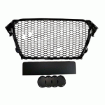 GRILL PLASTIC BLACK (RS LOOK ) AUDI A4 12-16