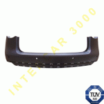 REAR BUMPER PRIMED WITH HOLES AND REINFORCEMENT FOR PARK DISTANCE CONTROL COMBI WITH TUV VW PASSAT 05-11 