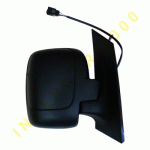 DOOR MIRROR LEFT ELECTRICAL PRIMED WITH HEATER (TWO GLASSES) CITROEN JUMPY 06-16