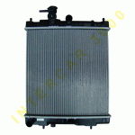РАДИАТОР ВОДЕН 380x370x17 1.0i 16V/1.3i 16V +/- A/C (NISS.62954) NISSAN MICRA K11 93-98