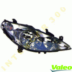 HEAD LAMP RIGHT WITHOUT FOG LAMP -08 VALEO PEUGEOT 307 01-08