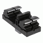 МОДУЛ БУТОНИ ВРАТА ПРЕДНА ЧЕТВОРЕН (10pin) ХРОМ/ЧЕРЕН ЛЯВА СТРАНА VW TIGUAN 08-11