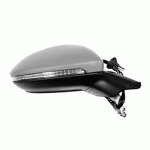 DOOR MIRROR RIGHT ELECTRICAL PRIMED WITH HEATER AND INDICATOR AND MEMORY FOLDABLE VW GOLF VII 13-