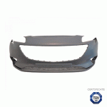 FRONT BUMPER PRIMED WITH PUNCTURE HOLES FOR PARK DISTANCE CONTROL AND PARK ASSISTWITH TUV OPEL CORSA E 14-