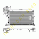 COOLING RADIATOR 680x405x42211CDi/216CDi/311CD/313CDi/316CDi/408CDi/411CDi/413CDi/416CDi/616CDi MANUAL GEAR BOX +/- A/C 00- (NISS.62519A) MERCEDES SPRINTER 95-06 
