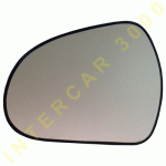 GLASS FOR DOOR MIRROR LEFT WITH HEATER PEUGEOT 308 08-13