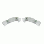REINFORCEMENT FOR FRONT BUMPER PLASTIC SIDE SET (RIGHT+LEFT) PEUGEOT 208 12-16