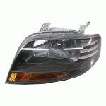 HEAD LAMP LEFT ELECTRICAL 3/5 DOORS SMOKED H4 07-08 CHEVROLET AVEO 05- SEDAN-H/B