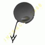 COVER FOR TOW HOOK IN FRONT BUMPER 5 DOORS OPEL ASTRA H 04-07 