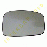 GLASS FOR DOOR MIRROR LEFT WITH HEATER PEUGEOT 306 93-00