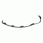 ЛАЙСНА ЗА ПРЕДНА БРОНЯ ДЯСНА ДОЛНА ЧЕРНА (AMG-LINE) MERCEDES A CLASS W176 12-18