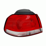TAIL LAMP LEFT OUTER CHROM TYPE HELLA H/B VW GOLF VI 08-13