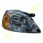 HEAD LAMP RIGHT ELECTRIKAL YELLOW INDICATOR H4 KIA RIO 02-05