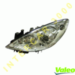 HEAD LAMP LEFT VALEO 05- PEUGEOT 307 01-08