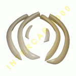 WHEEL ARCHES PLASTIC SET 4 DOORS (4 PCS IN SET) MITSUBISHI P/U L200 97-06 