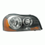 HEAD LAMP RIGHT ELECTRICAL WITH YELLOW INDICATOR H7/H7 -05/06 DEPO VOLVO XC 90 02-15