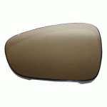 GLASS FOR DOOR MIRROR LEFT WITH HEATER CITROEN C5 08-
