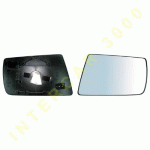 GLASS FOR DOOR MIRROR LEFT ELECTRICAL WITH HEATER MERCEDES E-CLASS W210 95-99 