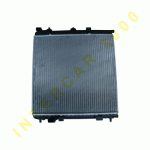COOLING RADIATOR 380x402x27 1.4 HDi +/- A/C (NISS.61278) PEUGEOT 1007 05- 