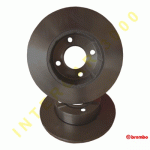СПИРАЧНИ ДИСКОВЕ ПРЕДНИ BREMBO 08.5714.10 КОМПЛЕКТ (НОМЕР FERODO DDF 318) СПИРАЧНИ ДИСКОВЕ/СПИРАЧНИ БАРАБАНИ