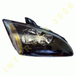HEAD LAMP RIGHT BLACK OE FORD FOCUS 04-08