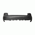 REAR BUMPER PRIMED WITH HOLES FOR PARK DISTANCE CONTROL SEDAN AUDI A4 16-