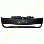 FRONT BUMPER BLACK -04 OPEL CORSA C 00-06 