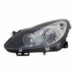 ФАР ЛЯВ ЕЛЕКТРИЧЕСКИ С МОТОР ХРОМ/ЧЕРЕН OPEL CORSA D 06-11