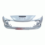 FRONT BUMPER PRIMED WITH HOLES FOR FOG LAMPS PEUGEOT 206 + PLUS 09-
