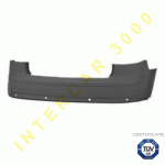 REAR BUMPER PRIMED WITH HOLES AND REINFORCEMENT FOR PARK DISTANCE CONTROL 3 DOORS WITH TUV AUDI A3 03-08