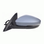 ОГЛЕДАЛО ЛЯВО ЕЛЕКТРИЧЕСКО ГРУНДИРАНО С НАГРЕВАТЕЛ И МИГАЧ (ВИСОКО КАЧЕСТВО) SKODA OCTAVIA 13-17