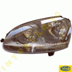 HEAD LAMP LEFT ELECTRICAL WITH GRAY FRAME MAGNETI MARELLI VW JETTA 05-11 