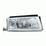 HEAD LAMP RIGHT ELECTRICAL WITH FOG LAMP H4/H3 00- SKODA OCTAVIA 97-04 
