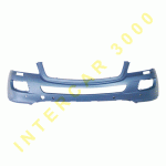 БРОНЯ ПРЕДНА ГРУНДИРАНА С ПАРКТРОНИК И ДУПКИ ЗА ПРЪСКАЛКИ MERCEDES ML W164 05-08