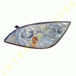 HEAD LAMP LEFT ELECTRICAL WITH MOTOR H7/H7 MITSUBISHI COLT 04-08