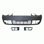 FRONT BUMPER PRIMED SET VW POLO 02-05 