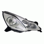 HEAD LAMP RIGHT ELECTRICAL WITH MOTOR BLACK (SILVER) H1/H7 (DEPO) CITROEN DS3 13-16