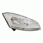 HEAD LAMP RIGHT ELECTRICAL H1/H7/H6W WITH WHITE INDICATOR AND MOTOR CITROEN C4 PICASSO 07-13 